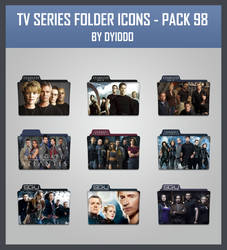 TV Series Folder Icons - Pack 98