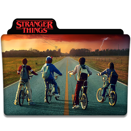 Stranger Things Tv Series Folder Icon V3 By Dyiddo On Deviantart