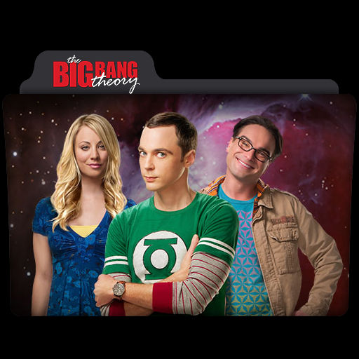The Big Bang Theory TV Series Folder Icon v9 by DYIDDO on DeviantArt
