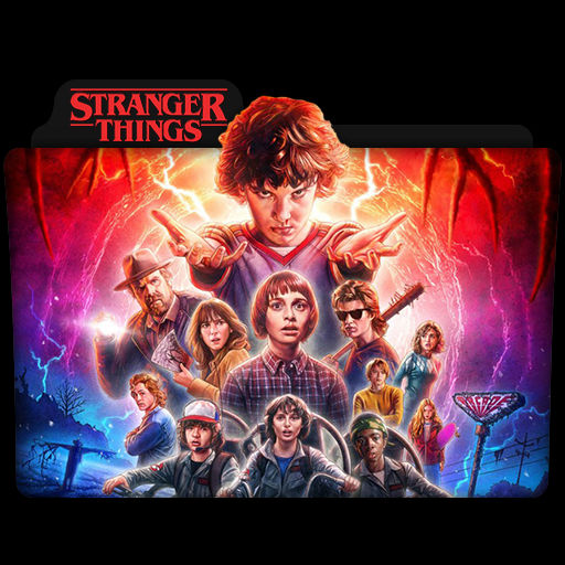 Stranger Things Tv Series Folder Icon V4 By Dyiddo On Deviantart