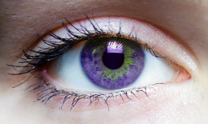 Purple Eye!