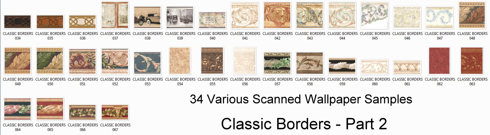 Classic Borders Part 2 by CaptainJackHarkness on DeviantArt