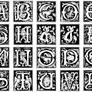 16th Century Alphabet + font