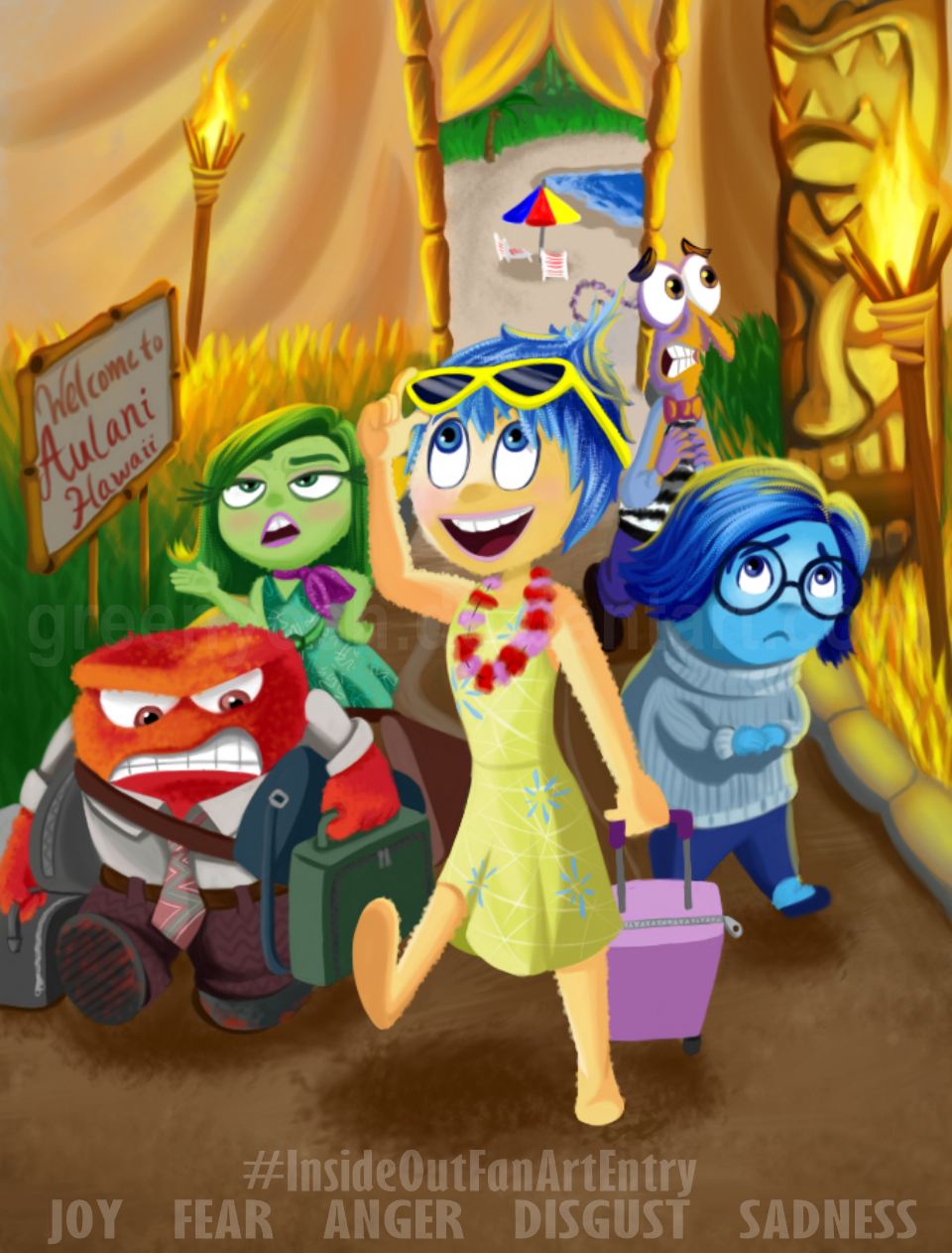 Emotions on Vacation! - Inside Out