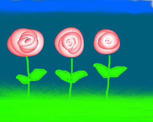 Three Roses by bordeano25 on DeviantArt