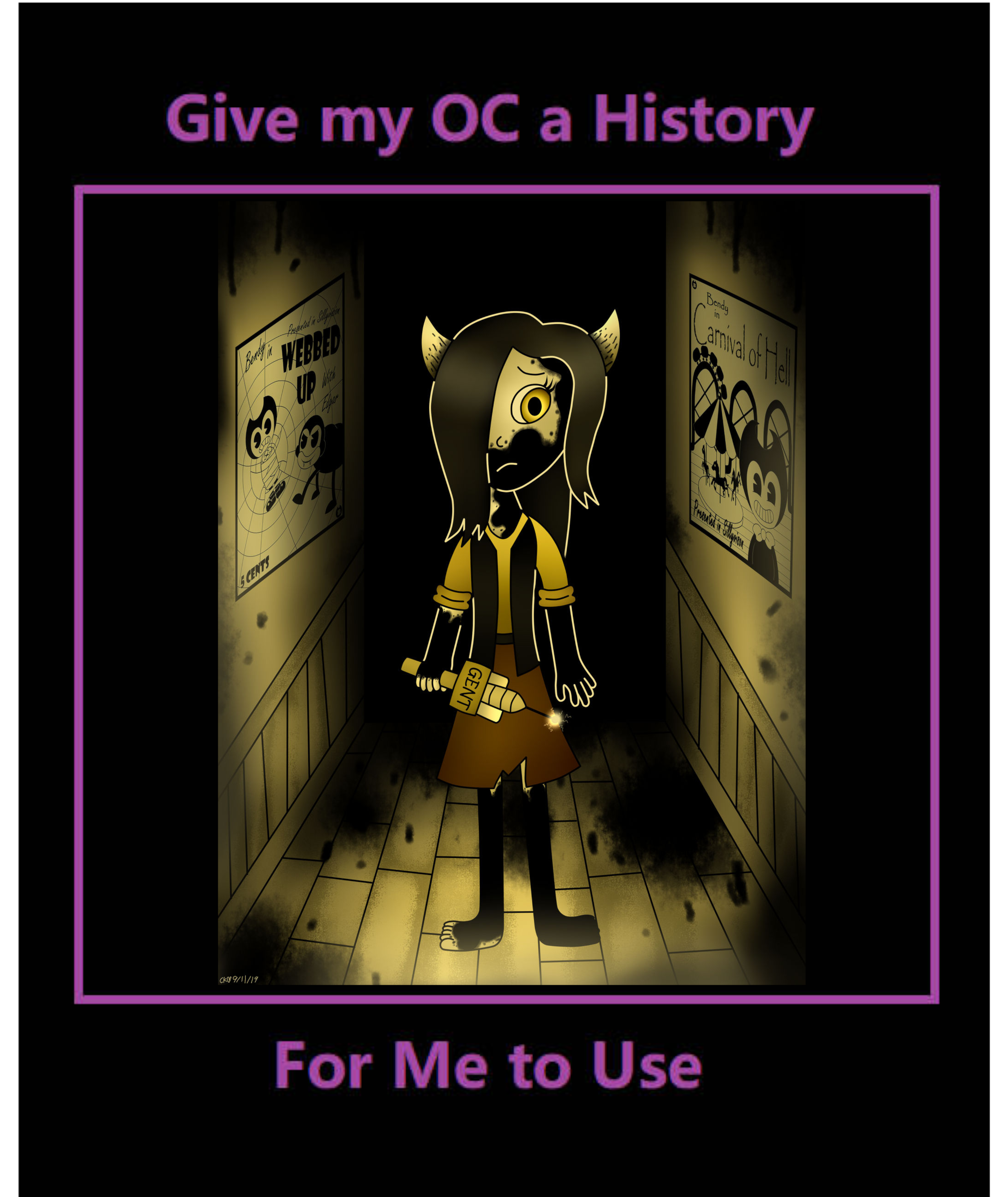 Give this unamed BATIM oc a History by katiekane822 on DeviantArt