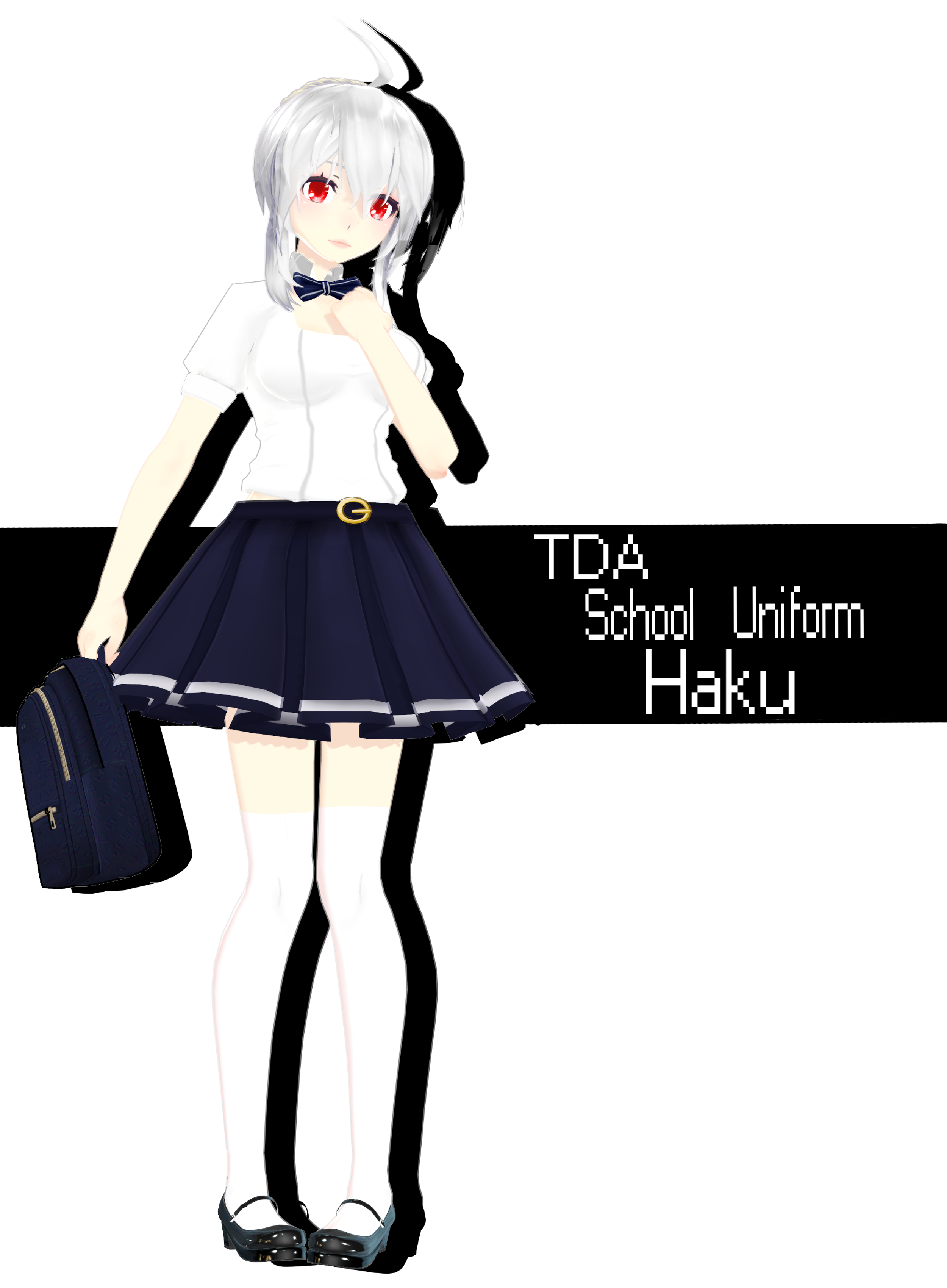haku base mmd haku base mmd
