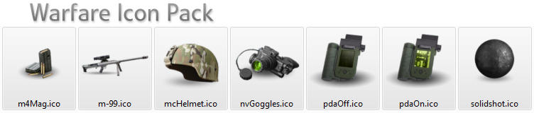 Warfare Icon Pack by dylanrw on DeviantArt