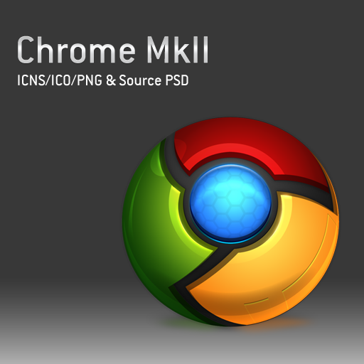 Chrome MkII Icons and PSD