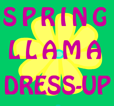 Spring Llama Dress-up