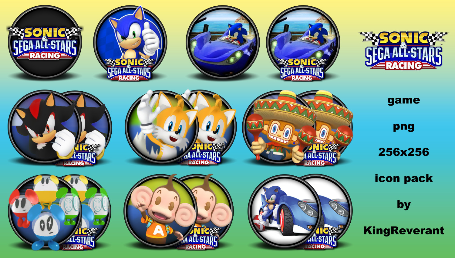 Sonic Icon, Game Stars Iconpack