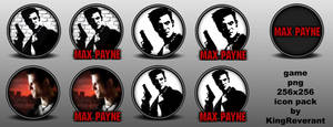 Max Payne 1 png icon pack