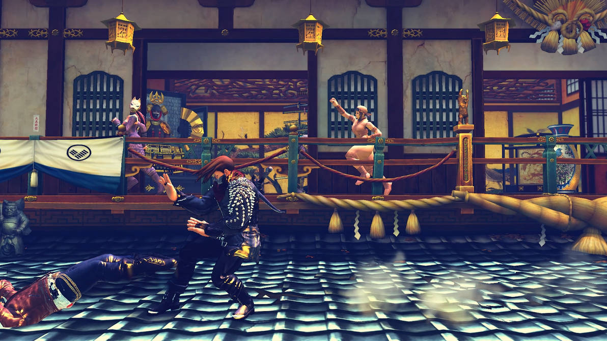 USF4 Stage Mod Mishima Estate 3 floors v1 by jalass34 on DeviantArt