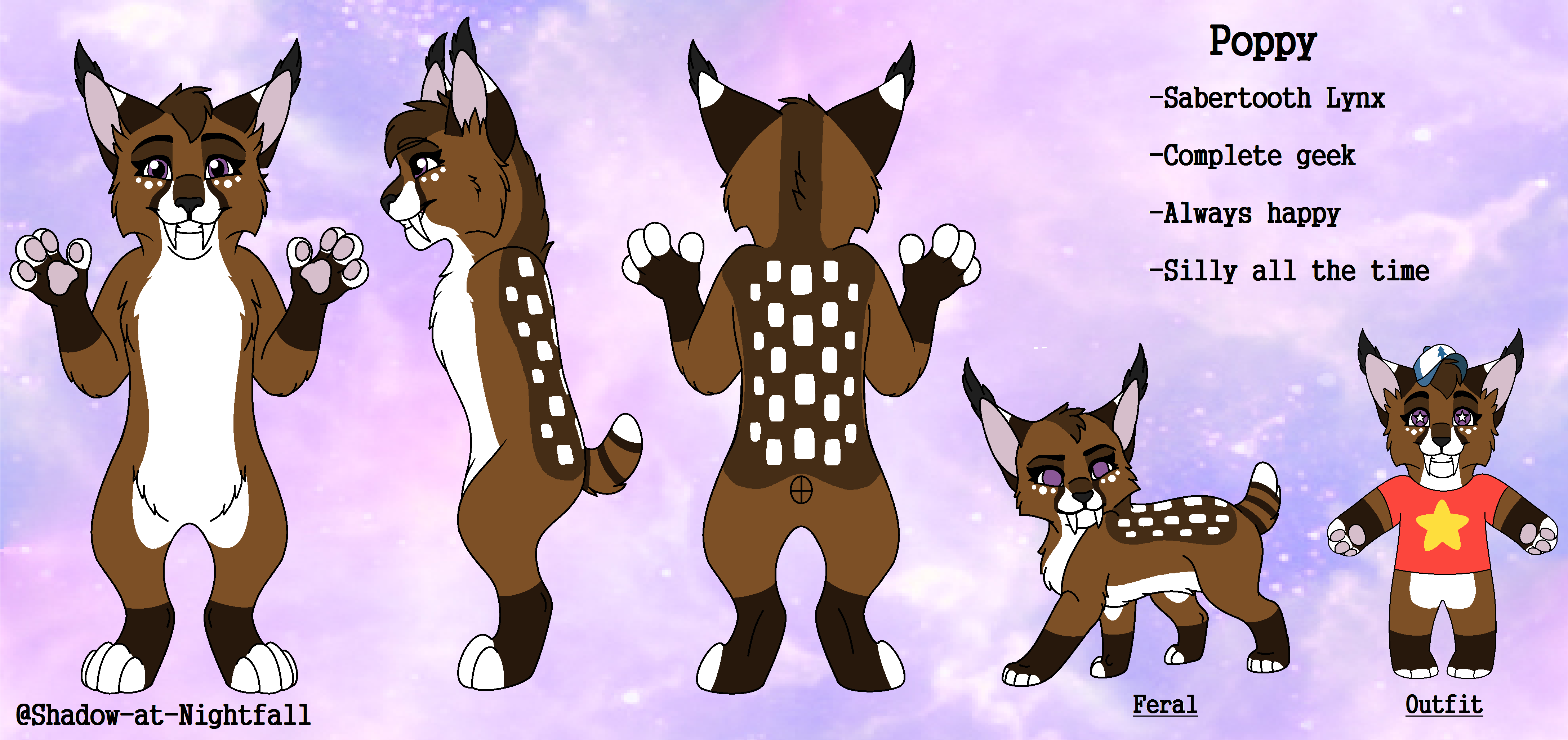 Poppy reference sheet by Shadow-at-Nightfall on DeviantArt