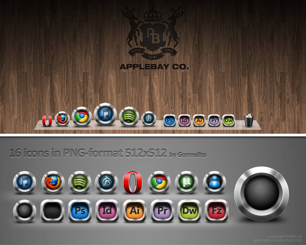 Icons by gormelito on DeviantArt