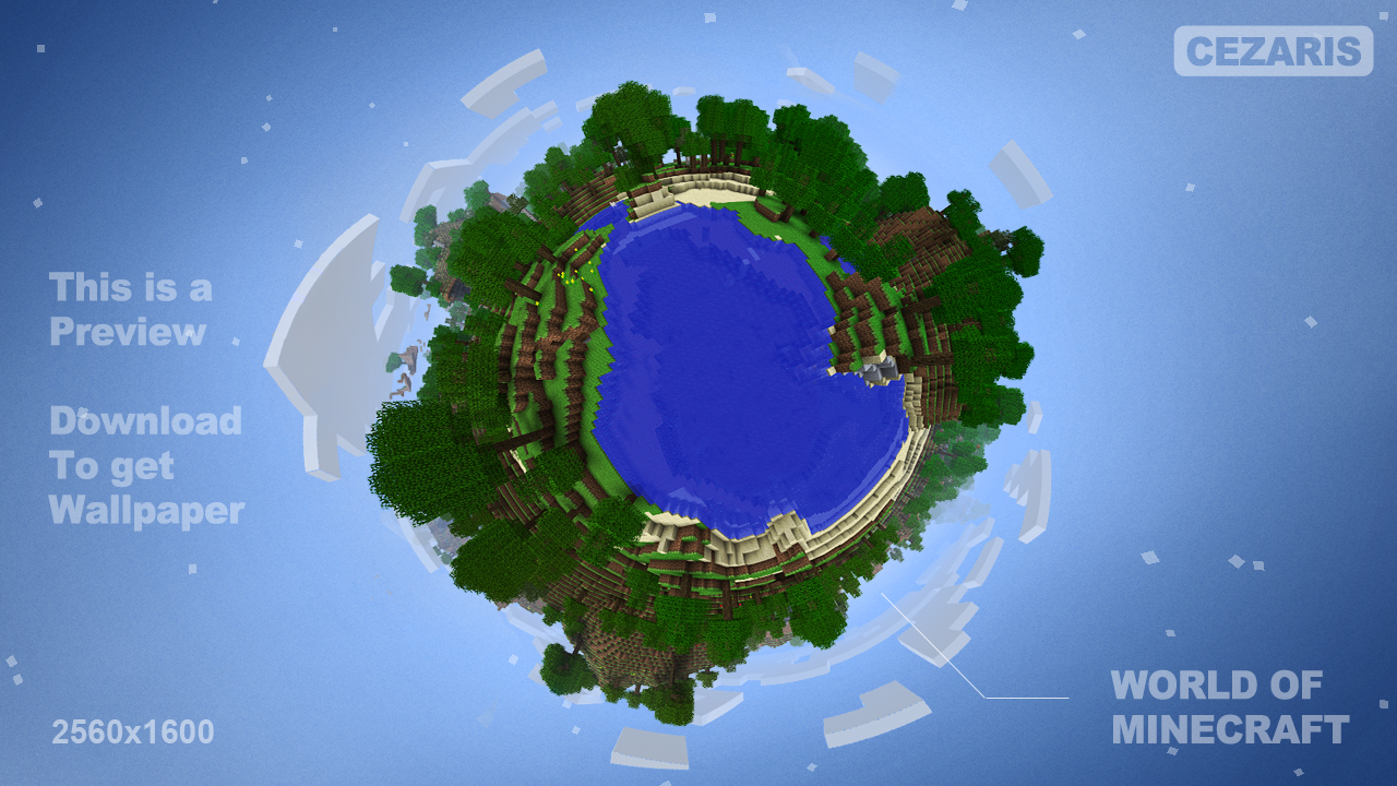 World Of Minecraft Wallpaper