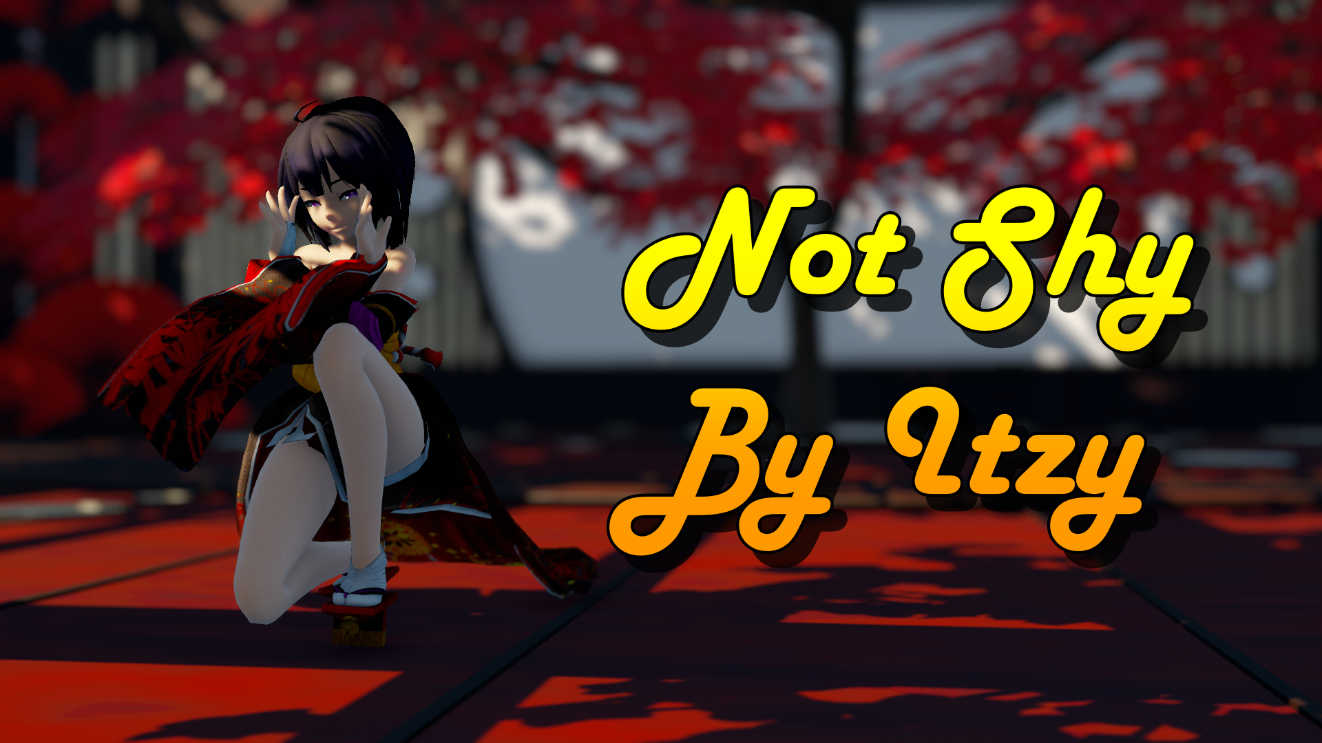 [MMD] Nyotengu: Not Shy by ITZY by AntoineXana on DeviantArt