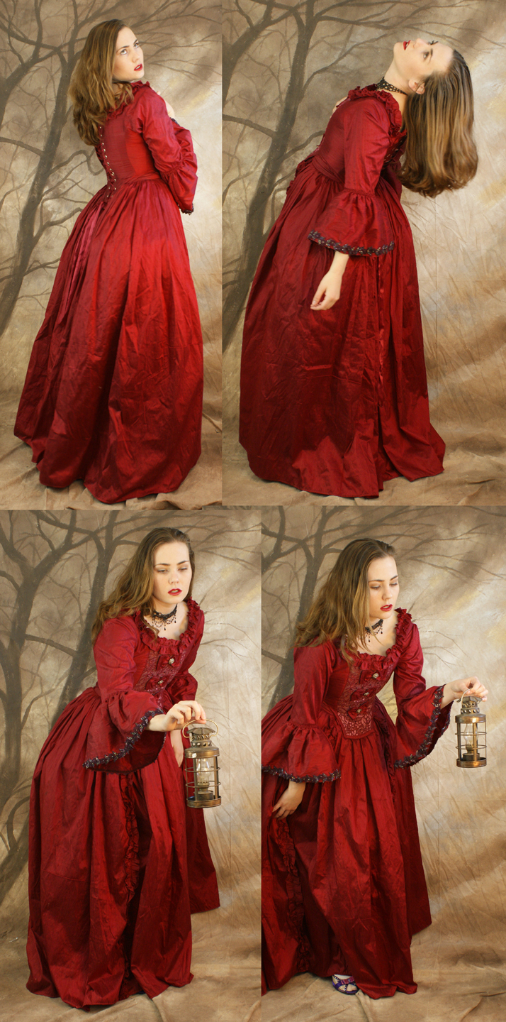 red dress set 2 by magikstock on DeviantArt
