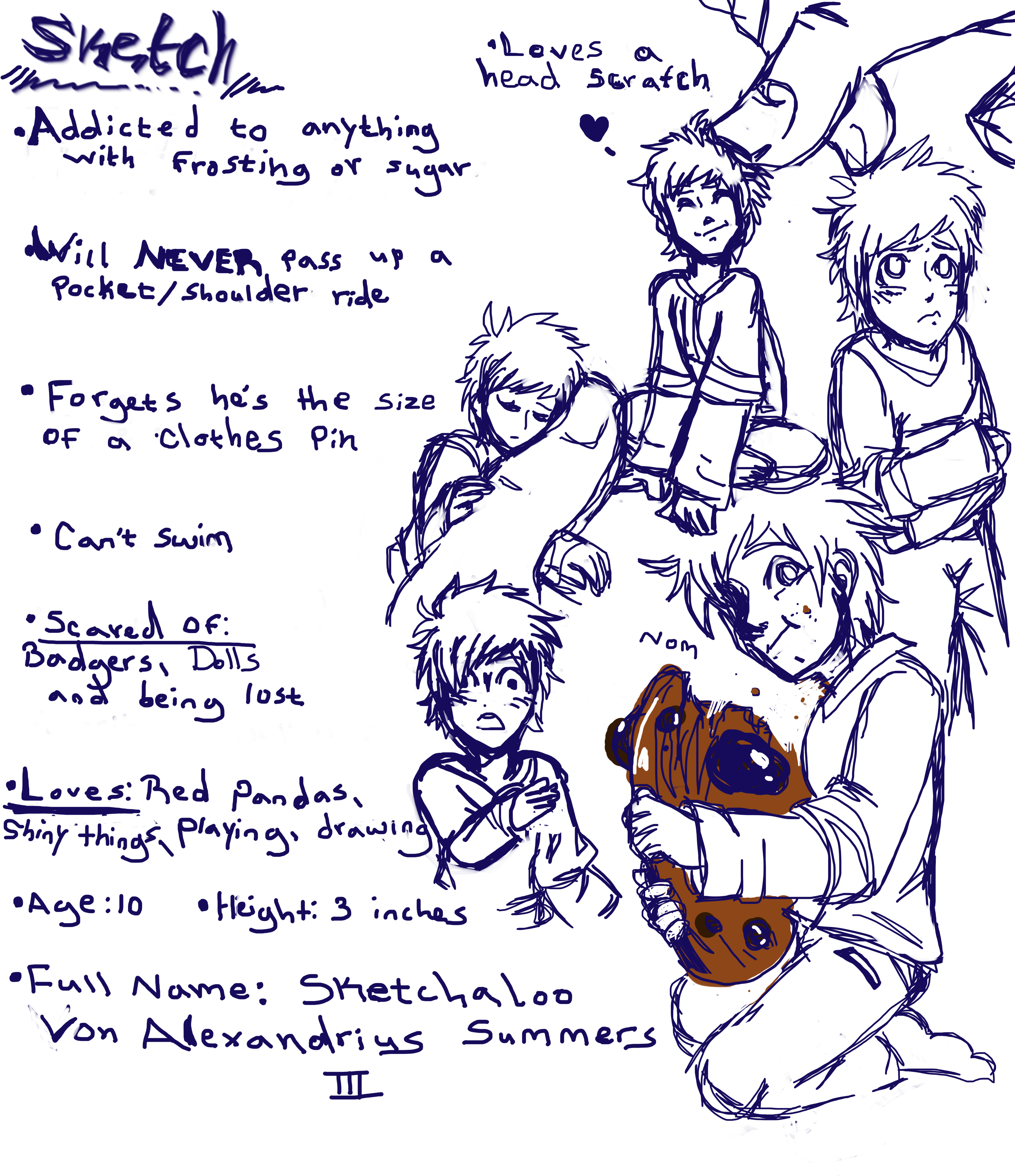 About Sketch by SweetIntent on DeviantArt