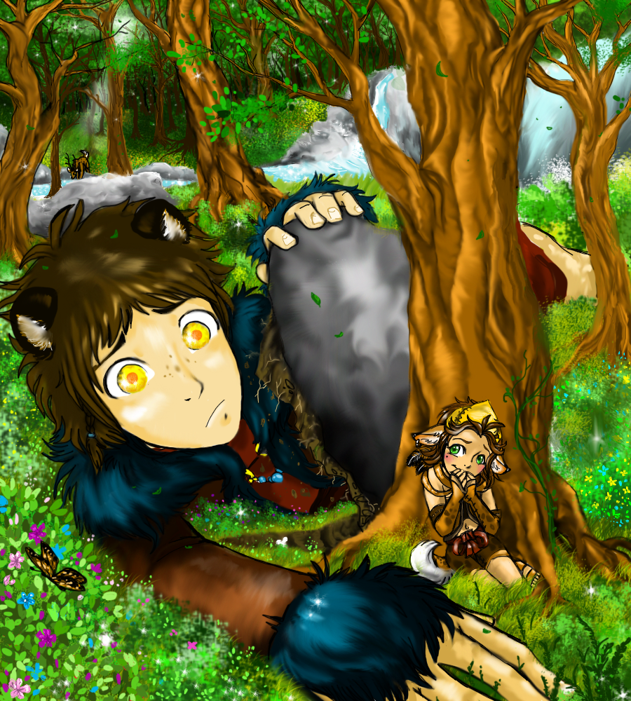Hide and seek by SweetIntent on DeviantArt