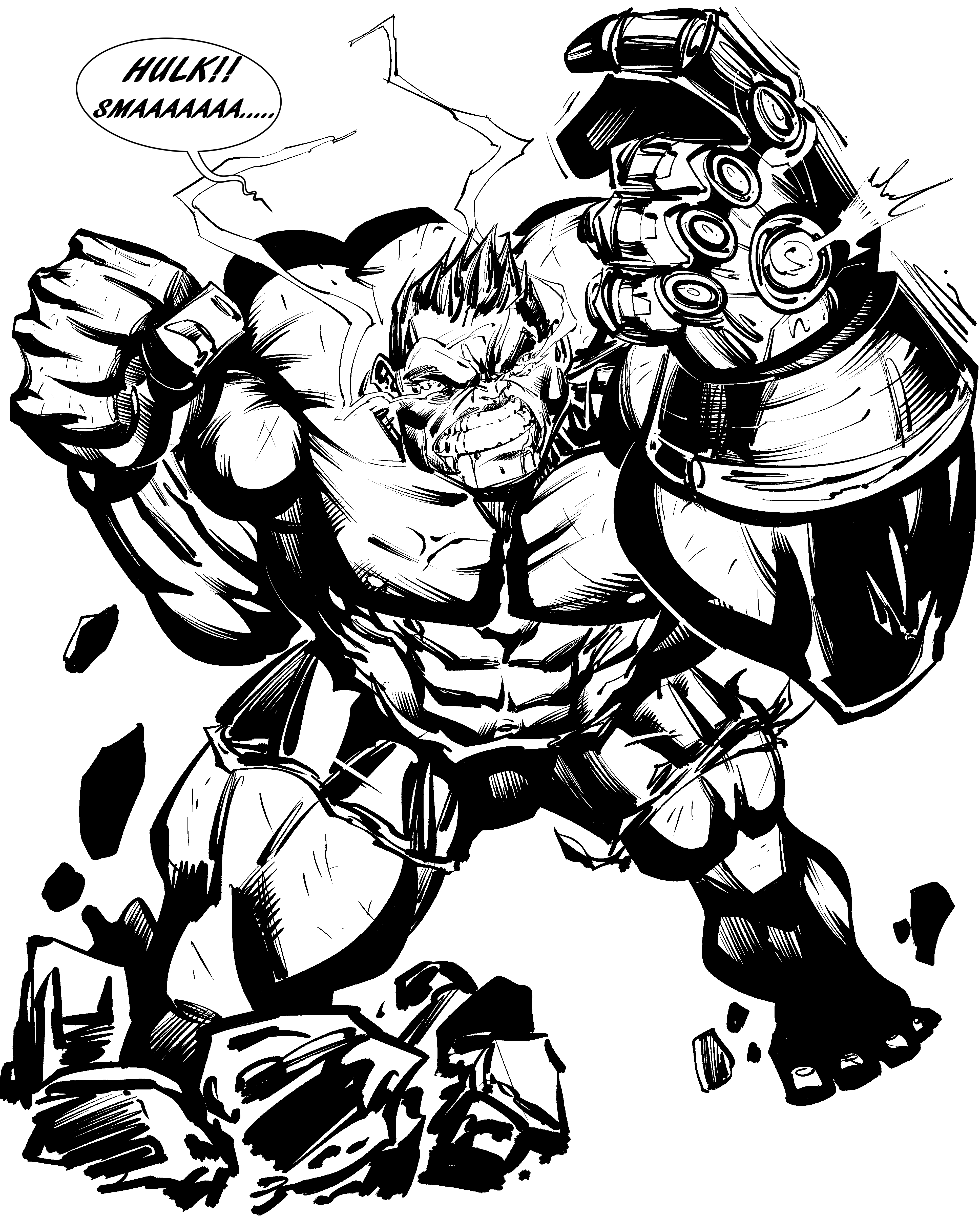 Hulk Infinity Inks by Nesquik28 on DeviantArt