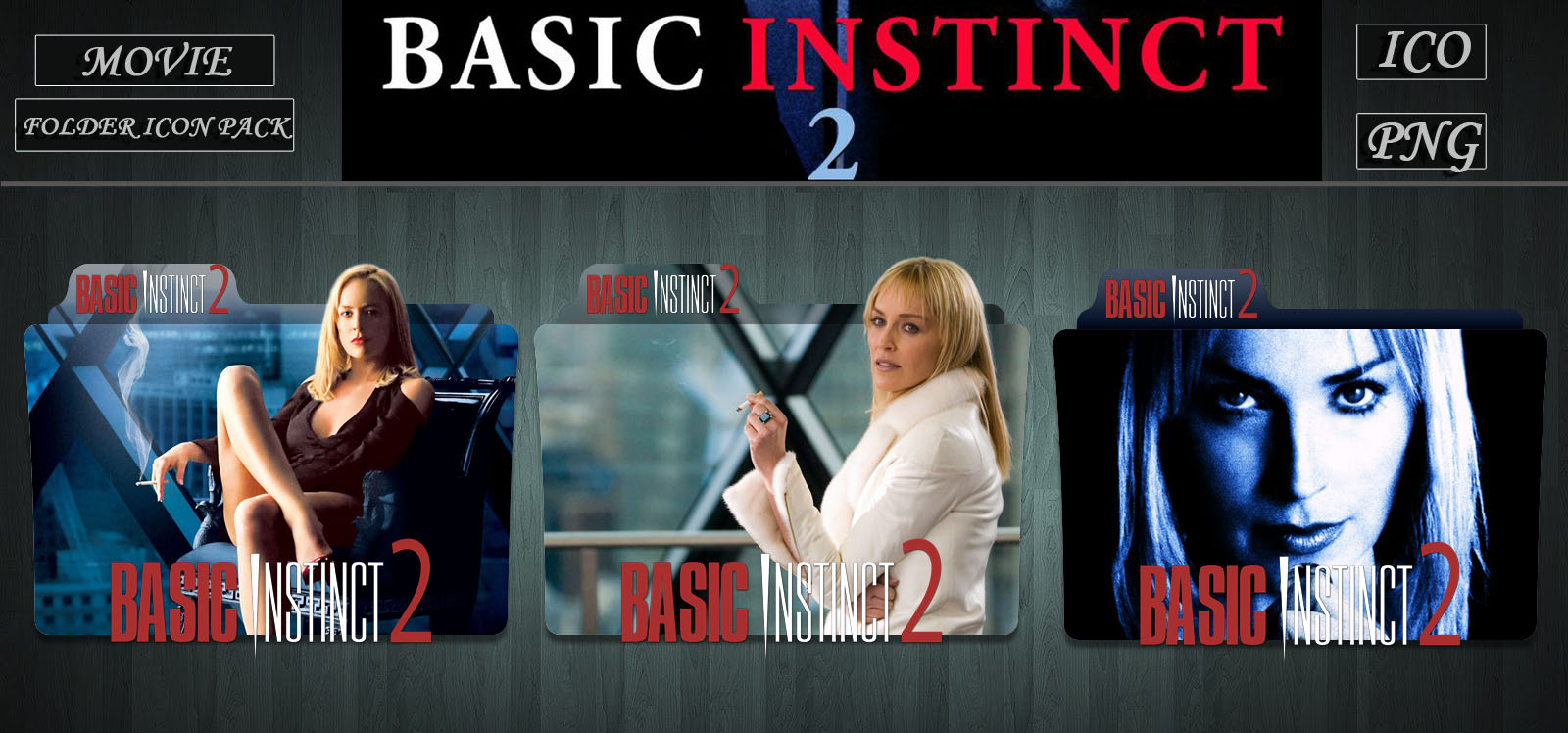 Basic Instinct 2 (2006) folder icon pack by Zsotti60 on DeviantArt