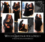 Witch Queen and her lover 1. by Mithgariel-stock