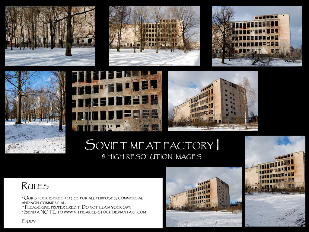 Soviet meat factory I