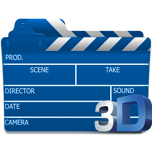 3d Movies Folder Icon By King Om On Deviantart