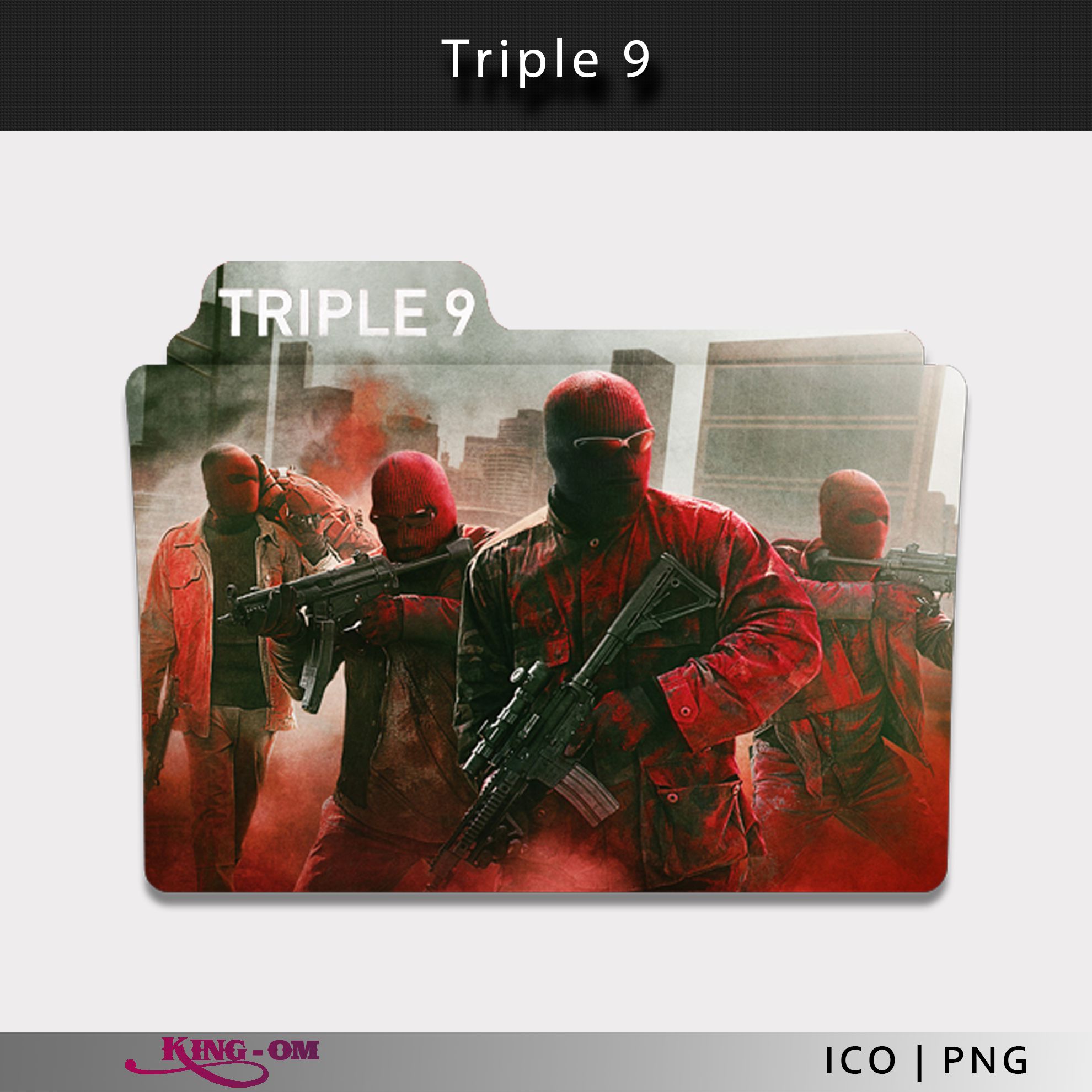 Triple 9 Folder Icon by king-om on DeviantArt