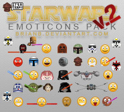 Star Wars Emoticons Pack v.2