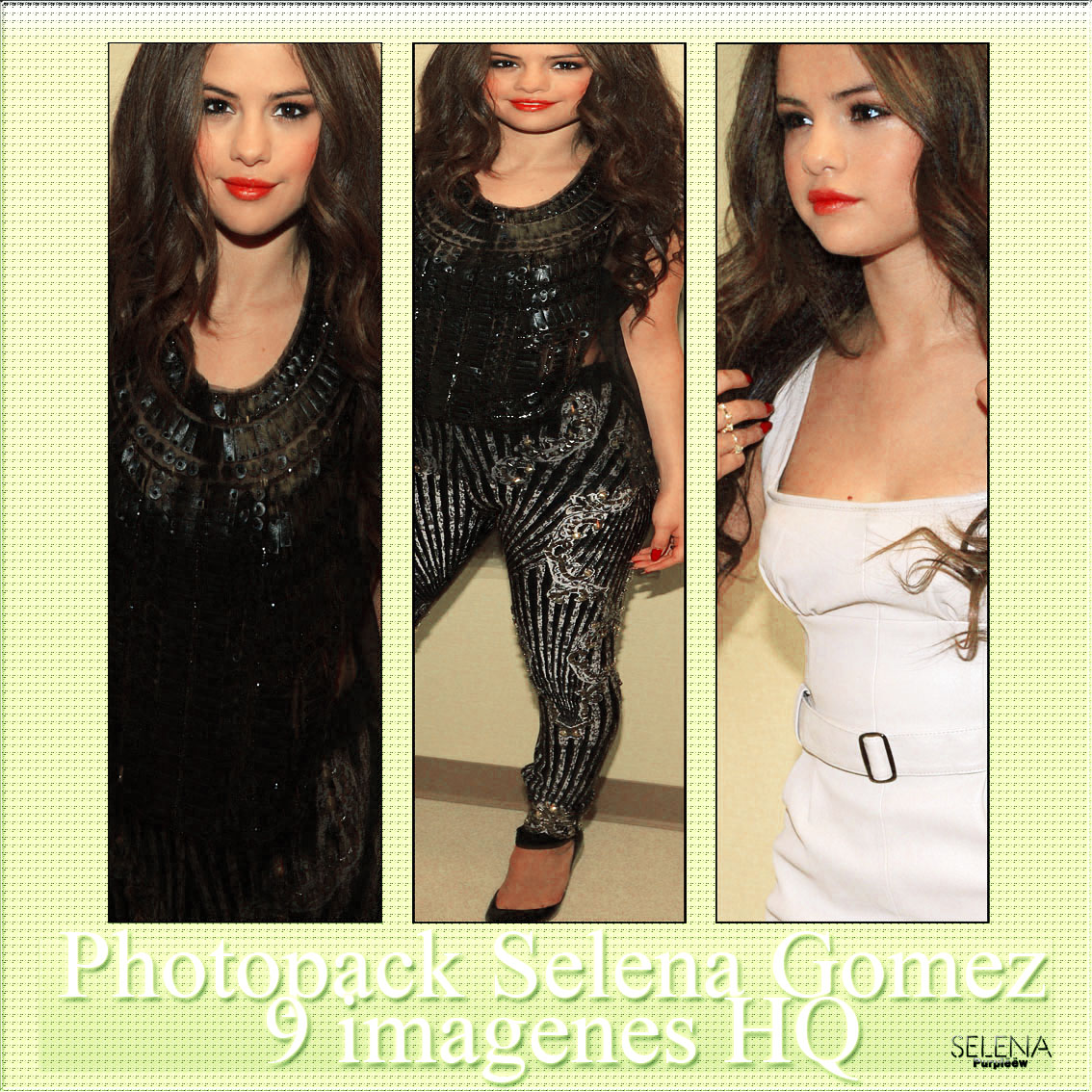 Photopack Selena Gomez by SelenaPurpleewDirect on DeviantArt