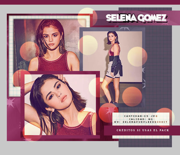 Photopack Selena Gomez by SelenaPurpleewDirect on DeviantArt