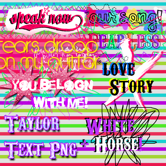 TaySwift Text Png