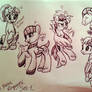 Pony Sketch Requests - Set 1