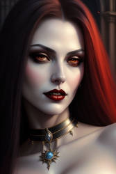 Gothic Red Head