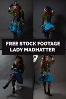 -Mad Hatter- Costume Free Stock Footage