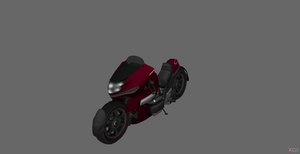Tekken 6 SC Nina's motorbike