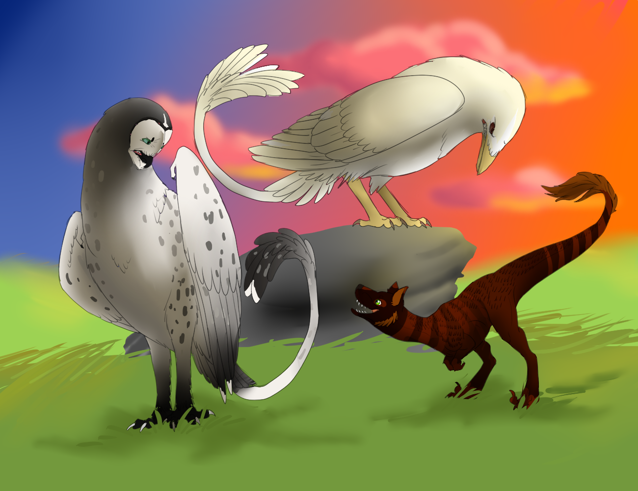 New Friends?? by CosmicSlug101 on DeviantArt