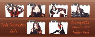 YuRi (SNSD) ~Cosmopolitan (13.11) Folder Pack~