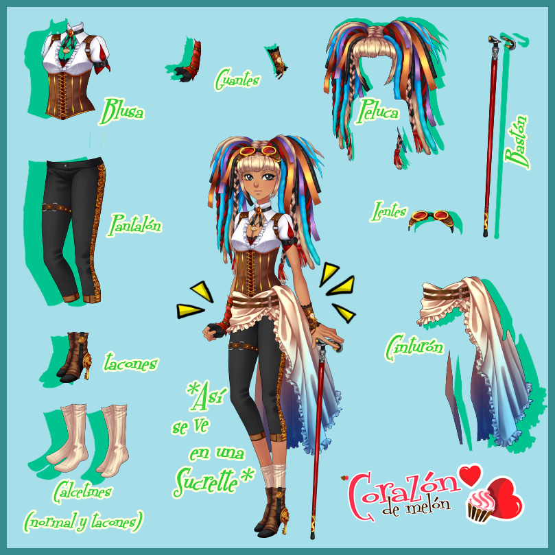 CDM PACK Conjunto super genial by loligirlmikufan on DeviantArt