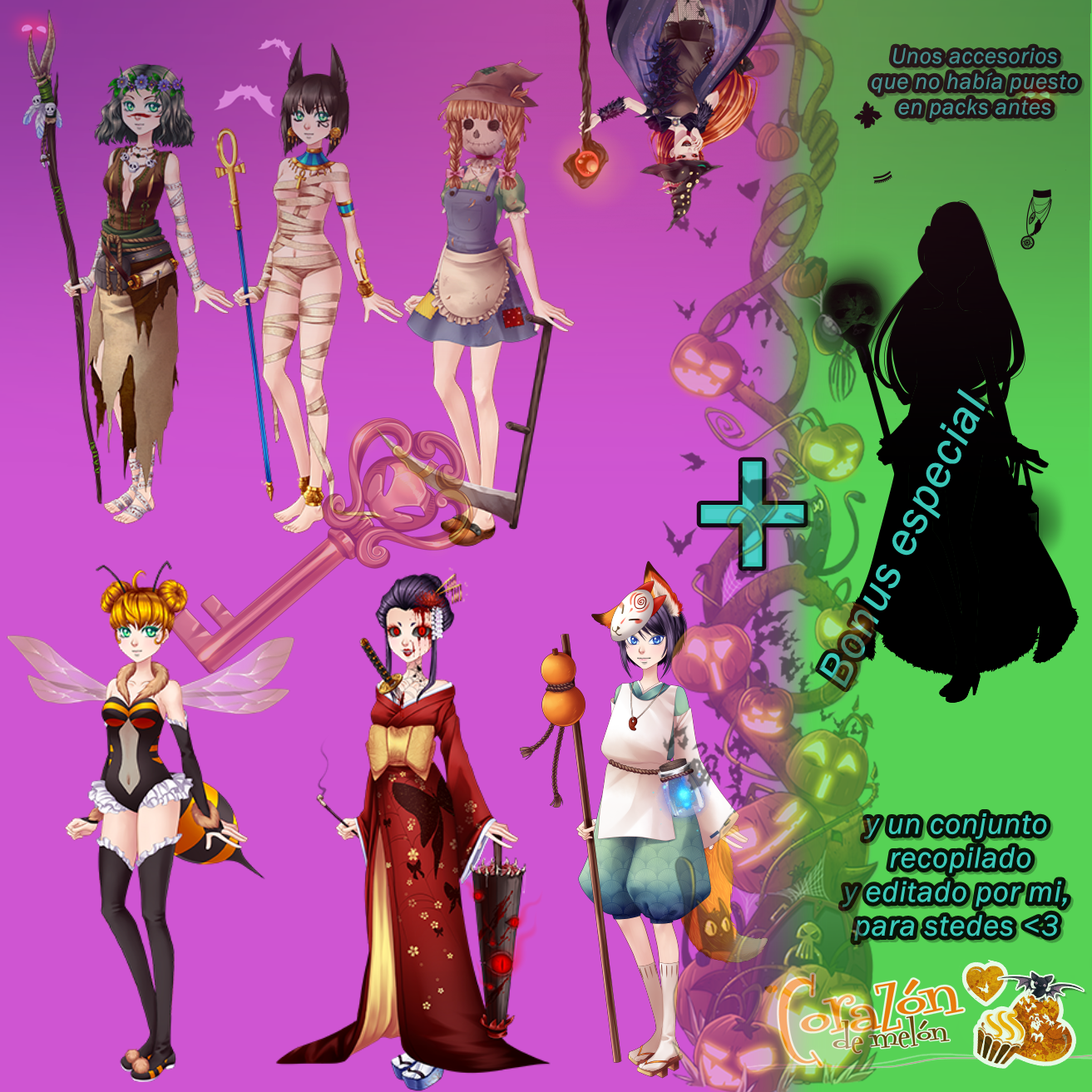CDM PACKconjuntos de Halloween 2016 by loligirlmikufan on DeviantArt