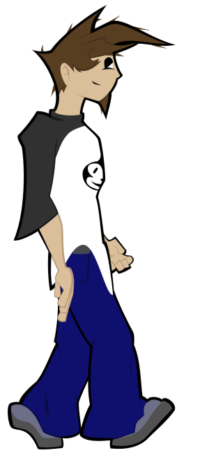 Nate walking animation