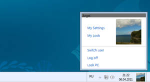 Taskbar UserTile