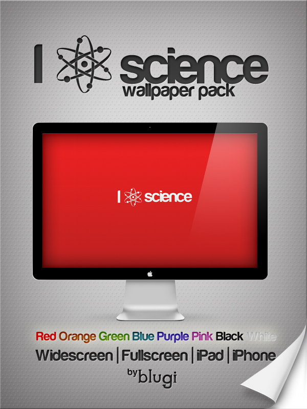 I Atom Science Wallpaper Pack