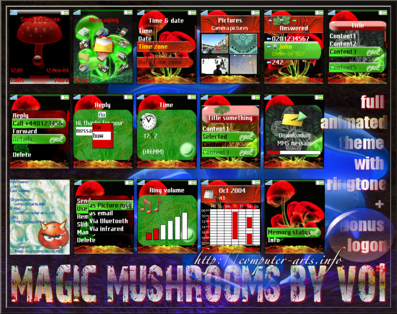 Magic mushrooms by vo1 on DeviantArt