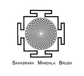 Sahasrara Mandala Brush