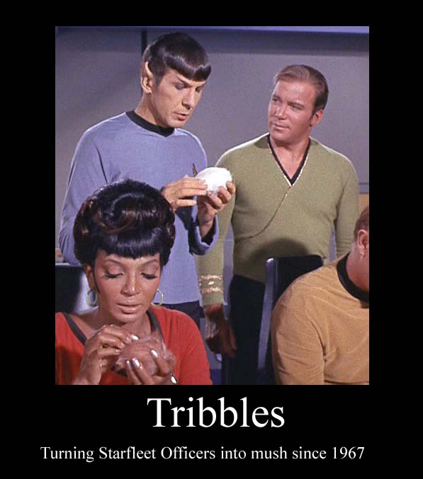 Tribbles 2 TOS Demotivational