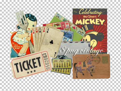 8 vintage png