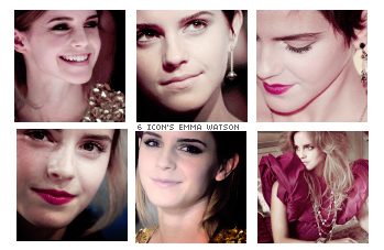 6 Icon's Emma Watson by Dinosaursattack on DeviantArt